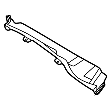 BMW 51717394812 Bulkhead, Lower Section