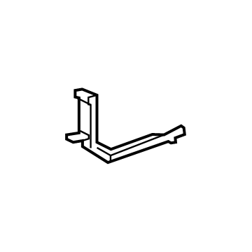 BMW 41217330222 Moulded Part Column A, Bottom Extension. Right