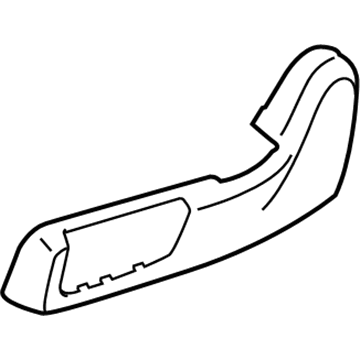 BMW 52107340016 Seat Trim, Outer Left