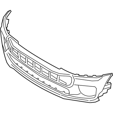 51117451335 Genuine BMW Panel, Bumper, Primed, Front | BMW Parts Deal