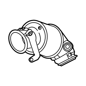 BMW 18327856829 Exchange Catalytic Converter.Close To Engine Top