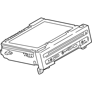 BMW 65129139881 Exchange DVD Player Rear Passenger Compartment