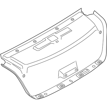 BMW 51497357098 Trim Panel, Trunk Lid