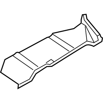 BMW 41217186326 Moulded Part For Column B, Interior Right
