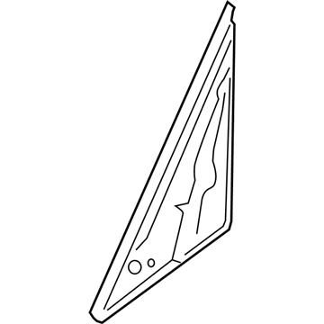 BMW 51337182010 Seal, Outer Right Mirror Triangle