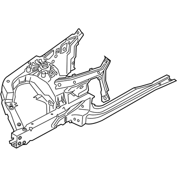 BMW 41002456024 WHEELHOUSING WITH VIN, FRONT