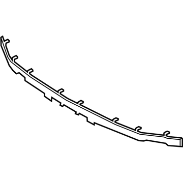 BMW 51117483225 BUMPER CARRIER SHOCK ABSORBE