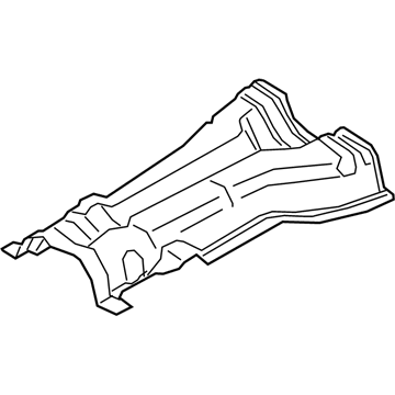 BMW 51487394748 Fuel Tank Heat Insulation