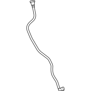 BMW 16137440382 BREATHER LINE