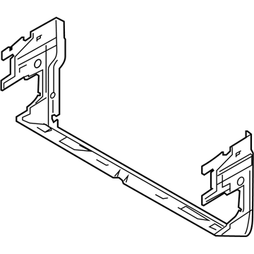 BMW 51747399997 Air Duct, Radiator, Bottom