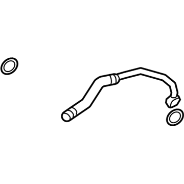 BMW 11539896893 Coolant Line, Return From Turbocharger