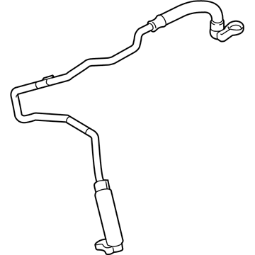 BMW 11538687745 Line, Coolant Return, Turbocharger