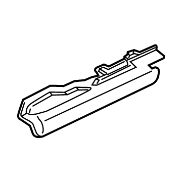 BMW 52107493663 FINISHER, UPPER RAIL, EXTERI