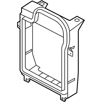 BMW 17117585287 Frame Right