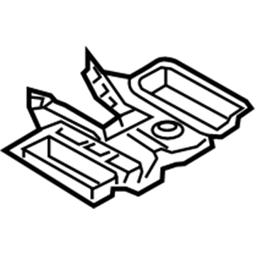 BMW 51169302628 Adapter Plate, Air Duct