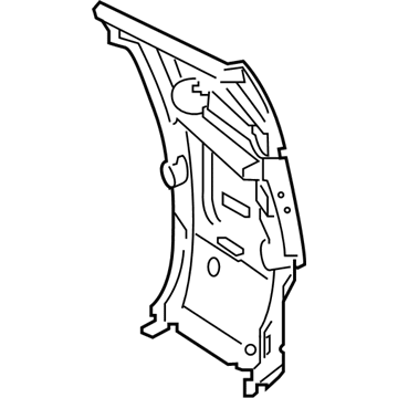 BMW 51127387328 Guide For Bumper, Side, Right