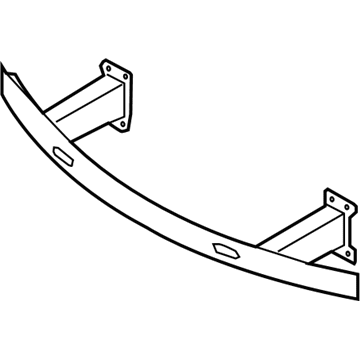 BMW 51117223635 Carrier, Bumper Front