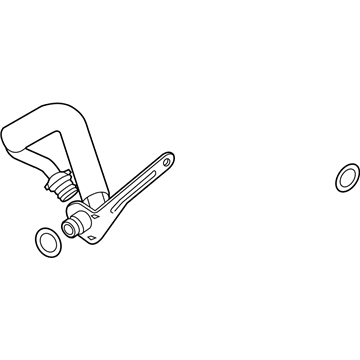 BMW 11537588935 Coolant Pipe, Flow