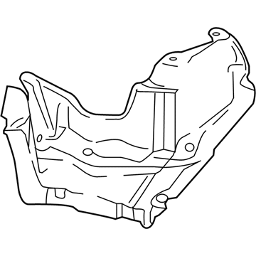 BMW 51758079995 UNDERBODY PANELLING, REAR LE