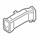 BMW 51747436853 AIR DUCT, BRAKE, WHEELHOUSIN