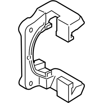 BMW X5 Brake Caliper Bracket - 34116778399