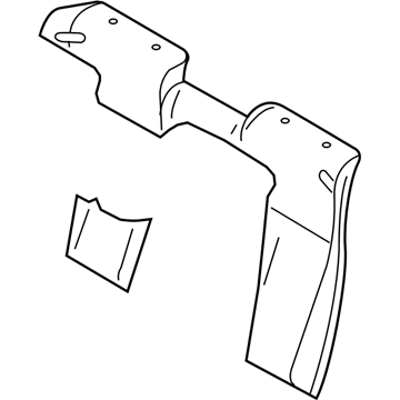 BMW 52208052741 Foam Part, Backrest, Rear