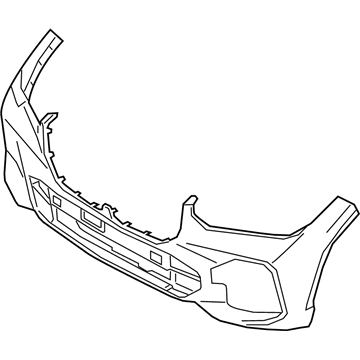 BMW 51118746238 Trim Cover, Bumper, Primered