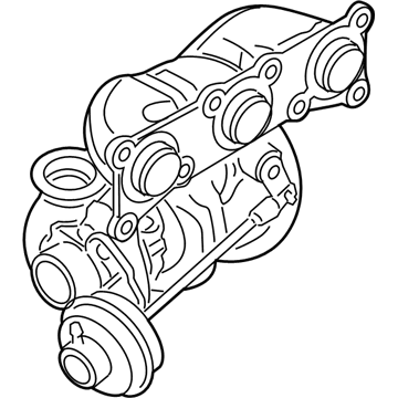 BMW Exhaust Manifold - 11657649290