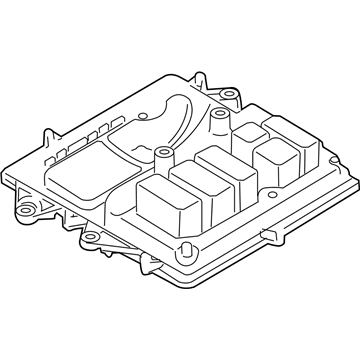 BMW 12148665232 Basic Cotrol Unit Dme