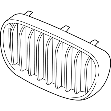 BMW 51137357011 Grille, Front, Left