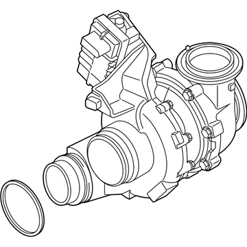 BMW 535d Turbocharger - 11658517632