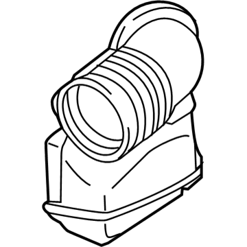 2013 BMW X3 Air Intake Coupling - 13717616933