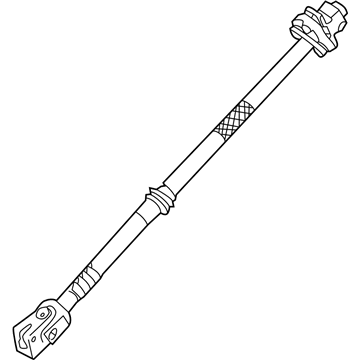 BMW 740iL Steering Shaft - 32311161621