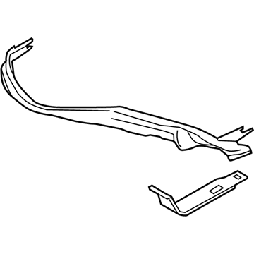 BMW 63117295738 Guide Strip With Spring, Right