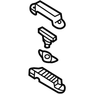 BMW 51477031350 Repair.Kit, Locking Pin, Stowage Box