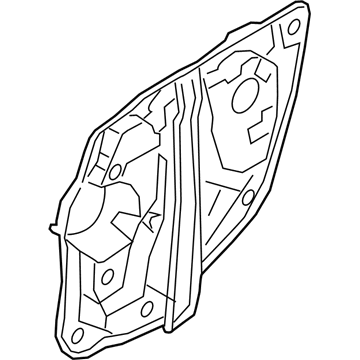 2021 BMW M340i Window Regulator - 51358498855