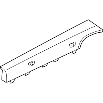 BMW 51439150928 Trim Panel, Railing Right