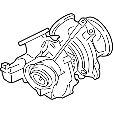 BMW 760Li Turbocharger - 11657646095