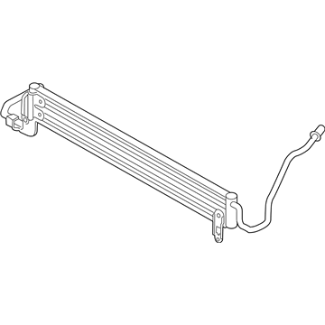 BMW 525i Power Steering Cooler - 17217519215