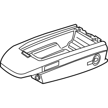 BMW 52207069087 Armrest Lower Leather