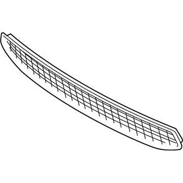 BMW 51118056259 Grille, Middle Bottom, Open