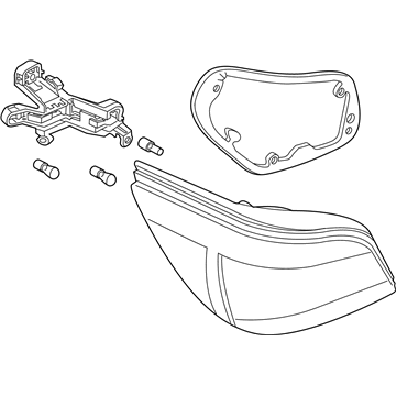 2007 BMW M5 Back Up Light - 63217361594