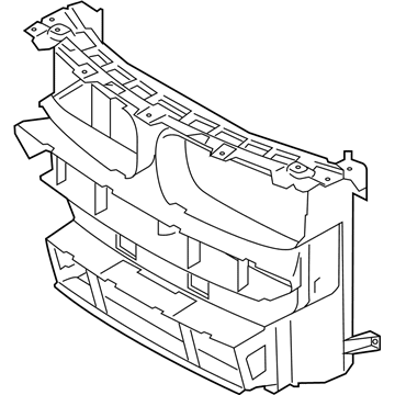 BMW 51648055208 Cooling Air Duct