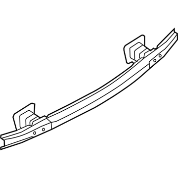 BMW 51127058510 Carrier, Bumper Rear