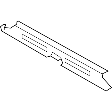 BMW 41117174372 Floor Pan Cross Member, Rear