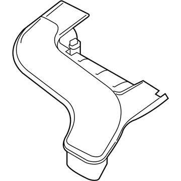 BMW 13718603093 Duct, Unfiltered Air