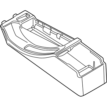 BMW 330xi Center Console Base - 51168248496