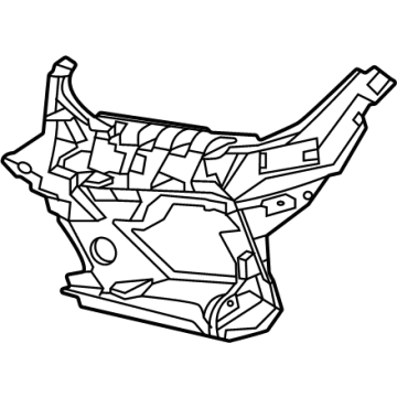 BMW 51118069917 SUPPORT, FOG LAMP LEFT