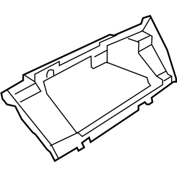 BMW 51167161762 Frame, Glovebox