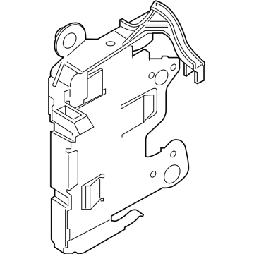 BMW 61135A1D5F6 HOLDER BASIC CENTRAL PLATFOR